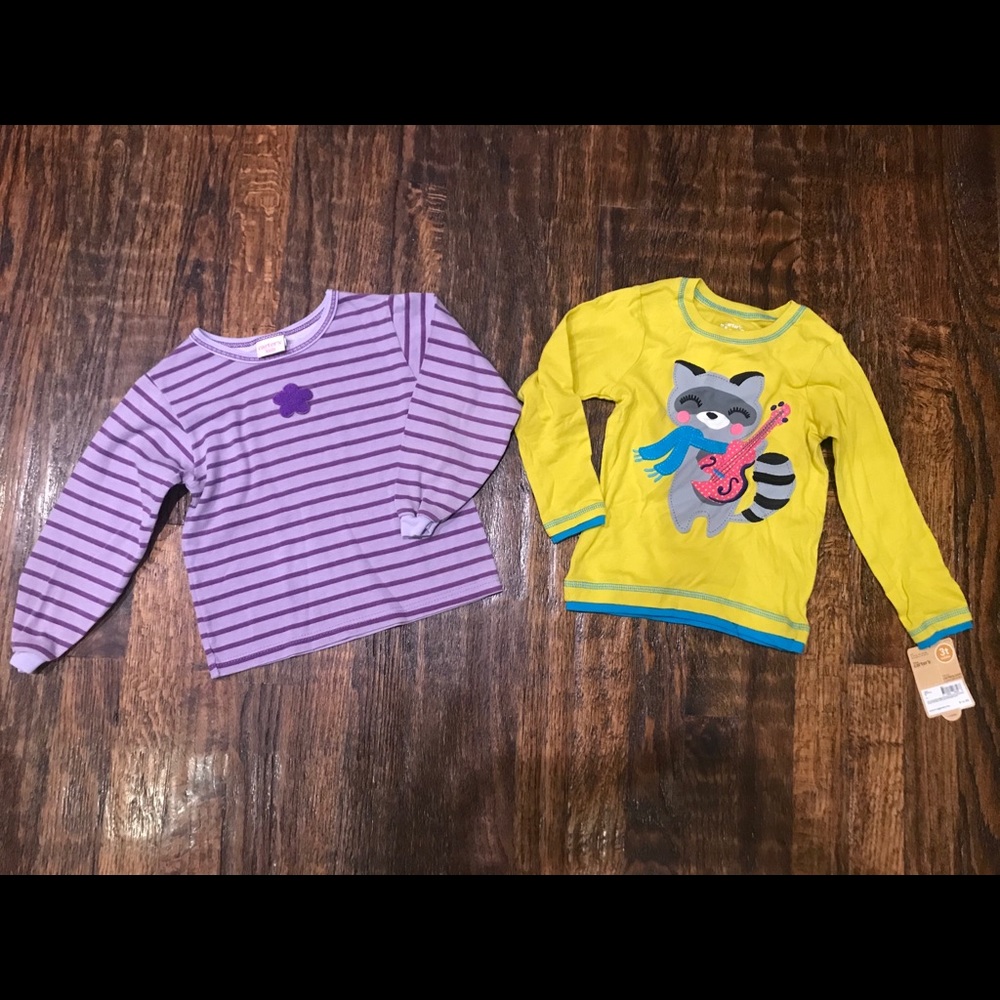 Girls long sleeve shirts
